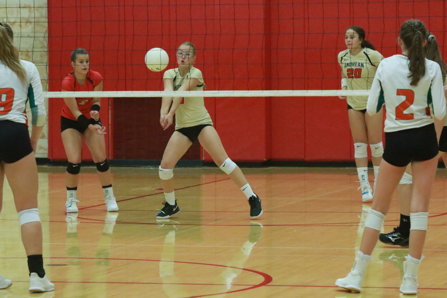 Gallery: Girls volleyball - Wheeler at Andrean